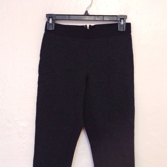 J Crew Gray Ponte Knit Pixie Pant w Exposed Back Zip 31090 - Picture 5 of 15